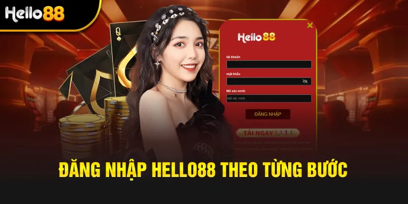 Chi tiết các bước đăng nhập Hello88 game thủ cần thực hiện