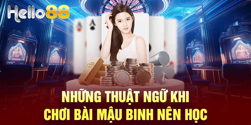 Các thuật ngữ cơ bản cần biết trong game Mậu Binh online Hello88